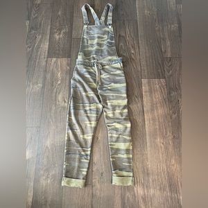 Z Supply camo overalls. Extra small
